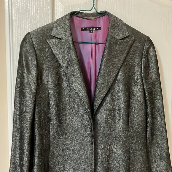 Ross Mayer Collection Long Formal Blazer - Picture 7 of 7
